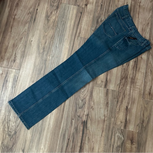 NWOT Heavy Starched Ariat Rebar M4 Men's Relaxed Bootcut Jeans • Size: 36x36 - Picture 3 of 9